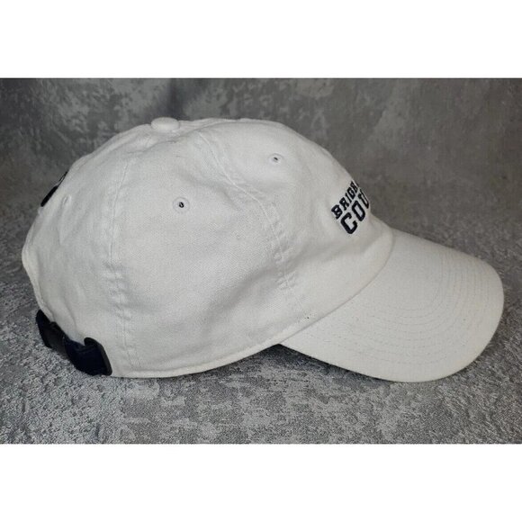SOLD! NOT AVAIL! Brigham Young Cougars Strapback Dad Hat White Relaxfit RARE cap - Picture 6 of 11